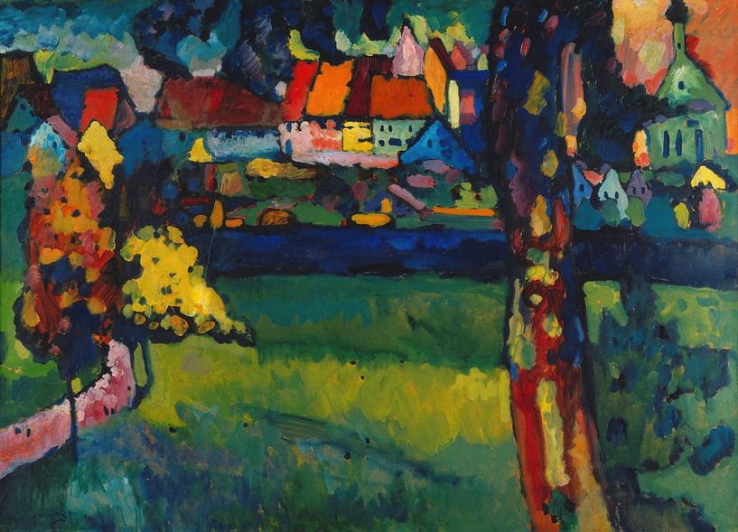 Murnau, Wassily Kandinsky by Masterful Masters