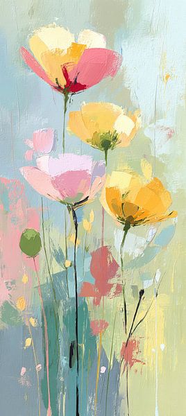 Blumenmalerei von Blumen Studio