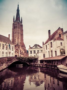 Church in Brugge by Martijn Tilroe