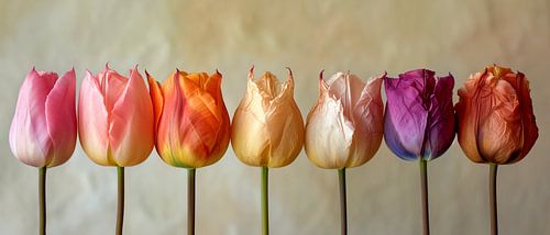 Tulips Panorama