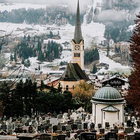 Oostenrijk, Bad Hofgastein - Kerkhof van Hanne Boullart