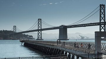 San Francisco Oakland Bay Bridge, die andere Brücke... von Ronald Scherpenisse