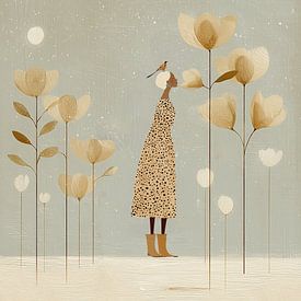 Printemps doré sur Mirjam Duizendstra