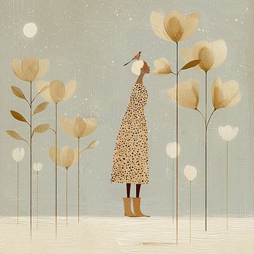 Golden spring by Mirjam Duizendstra