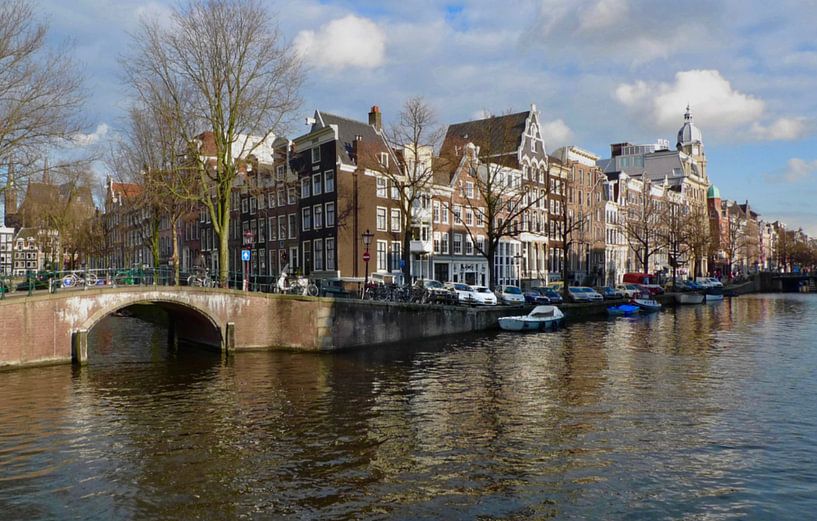 Amsterdam Keizersgracht by Marianna Pobedimova
