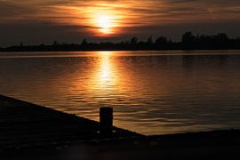 zonsondergang by Sylvia Hoekzema