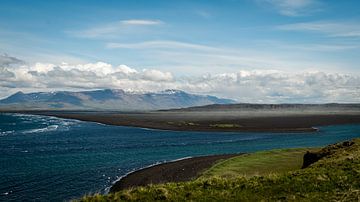 Vatnsen schiereiland in IJsland van Elly van Veen