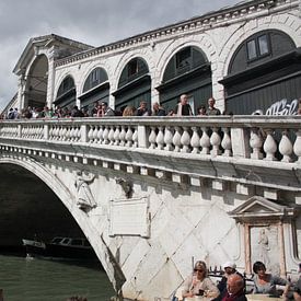 Pont du Rialto à Venise sur Peter Maessen