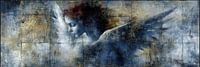 Engel van Abstract Schilderij thumbnail