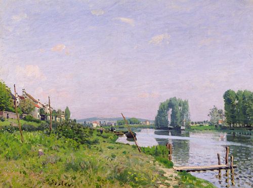 Alfred Sisley,Ile Saint Denis
