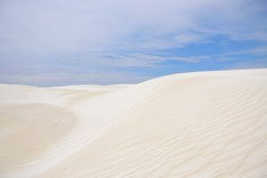 Überall weißer Sand
