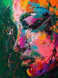Modern Abstract Portrait by SPEQ ART
