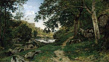 Henri Harpignies-Rock Road