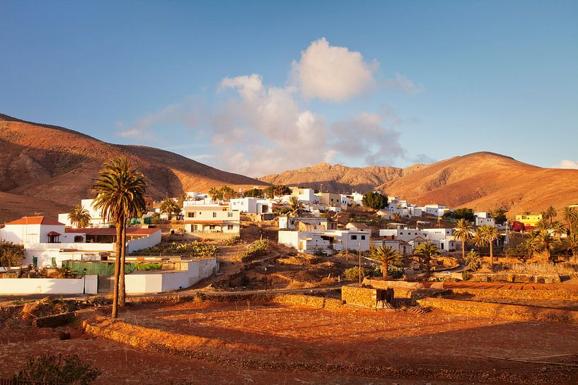 Village at sunset, Fuerteventura, Canary Islands, Spain by Markus Lange
