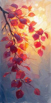 Dawn on Autumn leaves by Whale & Sons