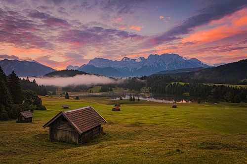 Sunrise at the Geroldsee