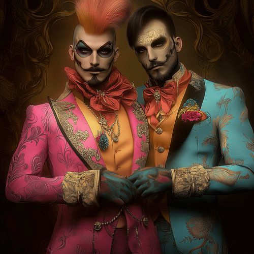 Paradijsvogels-Party people