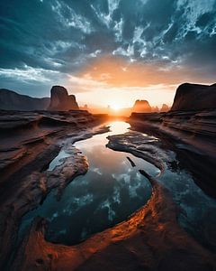 Sonnnenaufgang in Arizona
