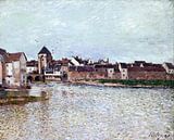 alfred sisley, Brug bij moret-sur-loing - 1891 van Atelier Liesjes thumbnail