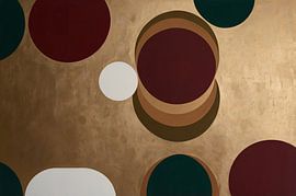 Geometrisch ontwerp met cirkels van Art & Soul Creations