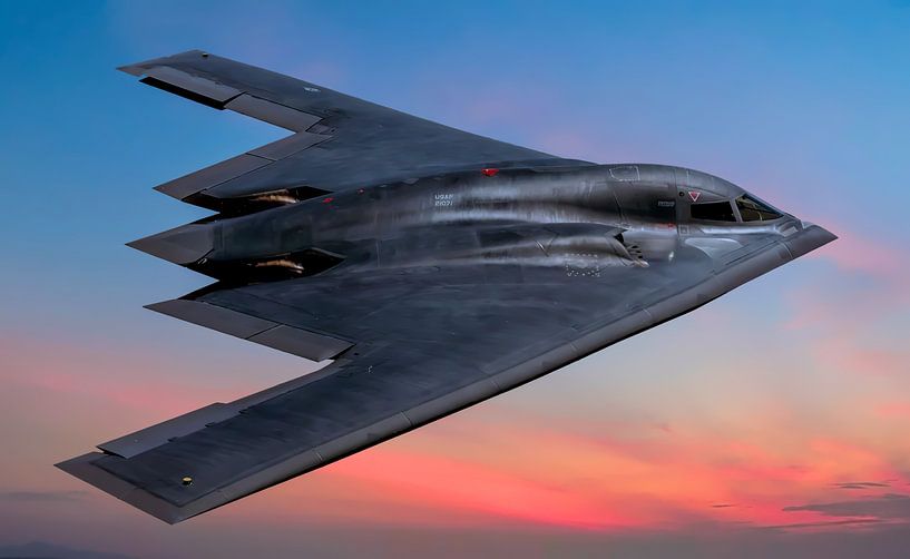 B-2 Spirit bomber USA by Gert Hilbink
