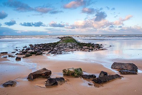 Breakwater in the North Sea