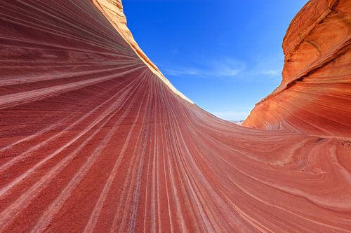 The Wave in de North Coyote Buttes, Arizona