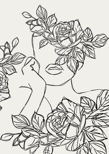 Die Kunst der Blumenmädchen-Linie