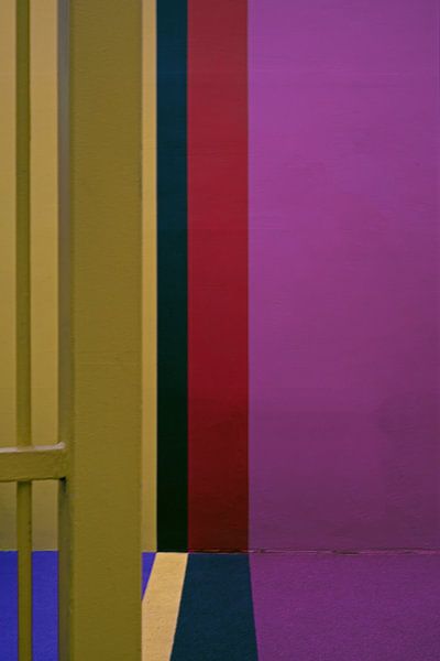 Farbfeld in Paris von Mariska Keuskamp