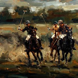 Match de polo dynamique sur Jan Keteleer