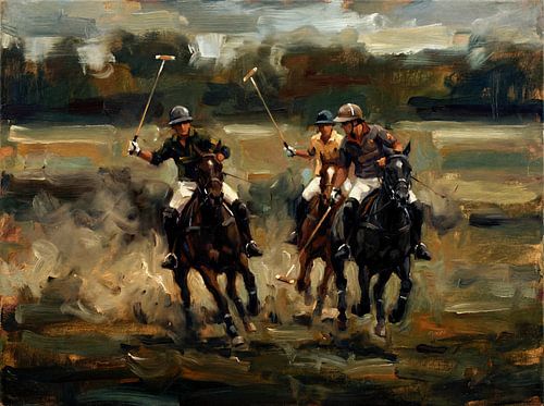 Dynamische polowedstrijd