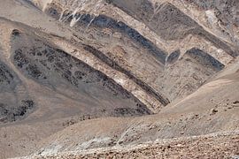 Colorful mountain slope in the North of India