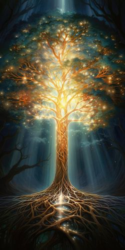 A spiritually enlightened tree of life