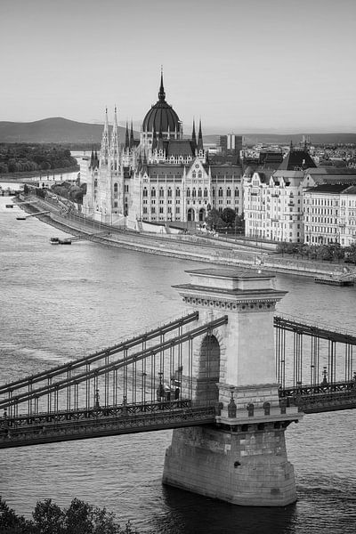 Boedapest zwart-wit van Manfred Voss, Zwart-Wit Fotografie
