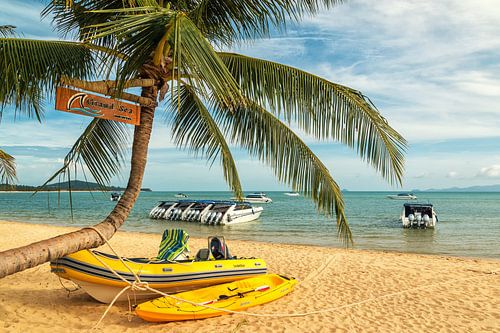 Tropical beach on Koh Samui