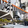Collage Tilburg avec l'écureuil de Lochal Station Piushaven sur Marianne van der Zee
