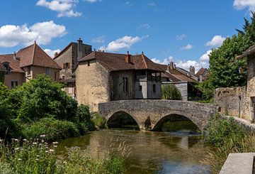 Brücke 'Pond des Capucins' in Arbois, Frankreich