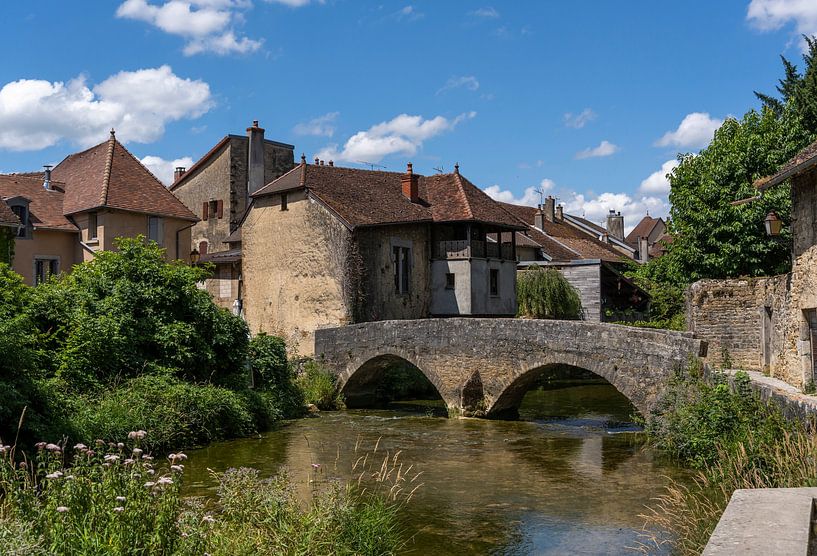 Brücke 'Pond des Capucins' in Arbois, Frankreich von Daan Kloeg