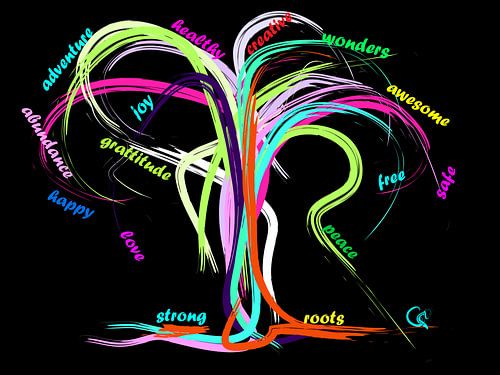 Arbre Grande Nouvelle Année