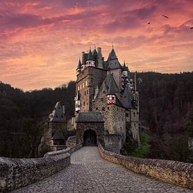 Burg Eltz at sunrise