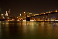 Brooklyn Bridge New York by night