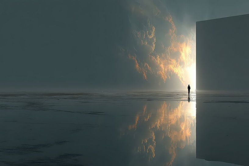 minimalism man and nature drama by Egon Zitter