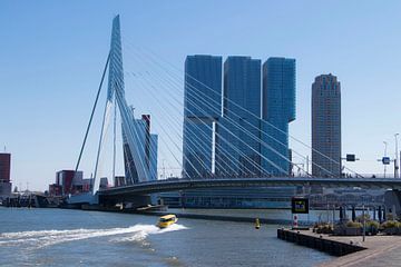 Skyline view Rotterdam van Alejandro Vivas