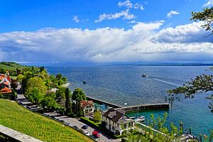 Der Bodensee / Meersburg von Jürgen Hüsmert