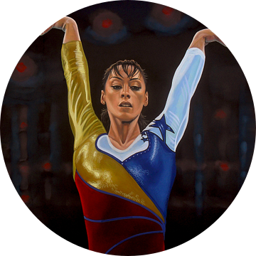 Catalina Ponor schilderij van Paul Meijering