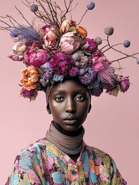 Flower lady by Ellen Novara-da Lima