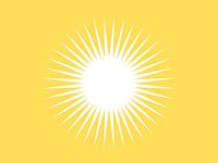 Sun In House Painting