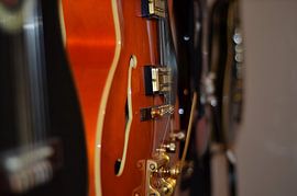 Guitars on the wall. by Kim De Sutter