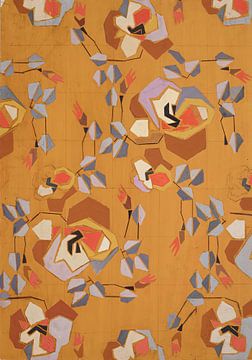 Frances Hodgkins - Sans titre (Textile design no VII) (circa 1925) sur Peter Balan