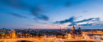 Panorama: Scenic view over Amsterdam by John Verbruggen